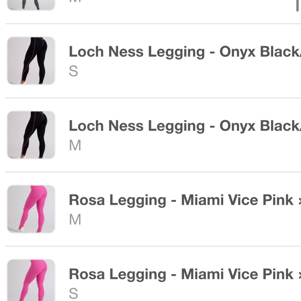 Buffbunny medium Miami Vice pink revolution bra and leggings